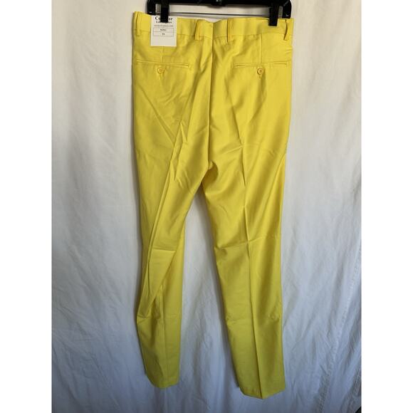 Concitor Mens Dress Pant Trousers Flat Front Solid Size 34 - Picture 3 of 8